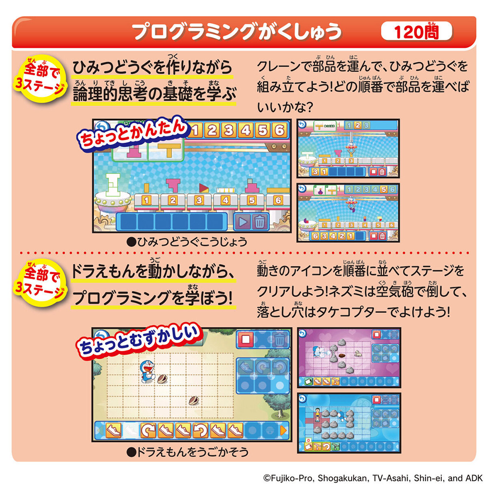 ドラえもん GIGAパッド新品未使用！ ドラえもん GIGAパッド ACアダプター カメラも! プログラミングも