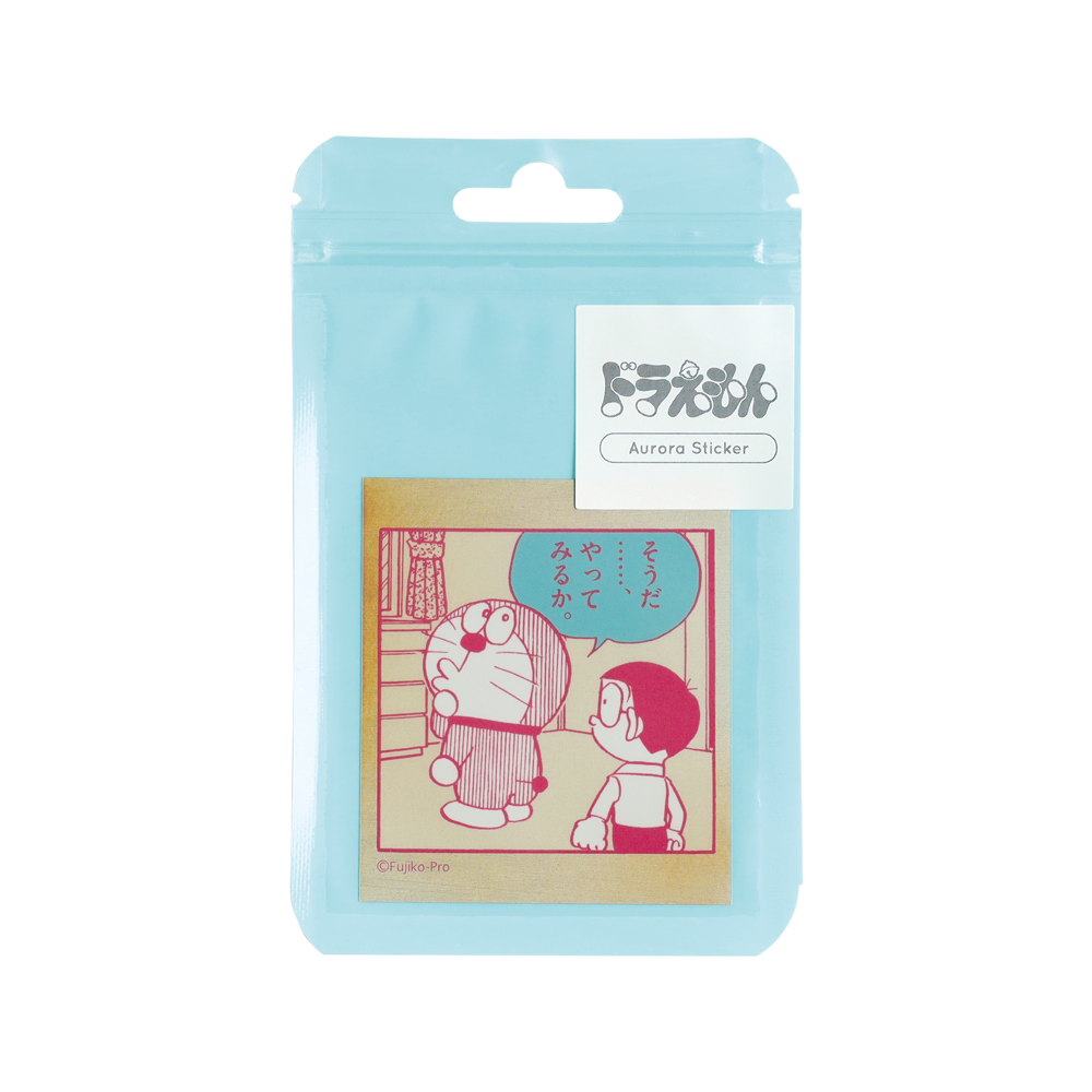 ドラえもん オーロラステッカー （cream） | ドラえもん未来デパート