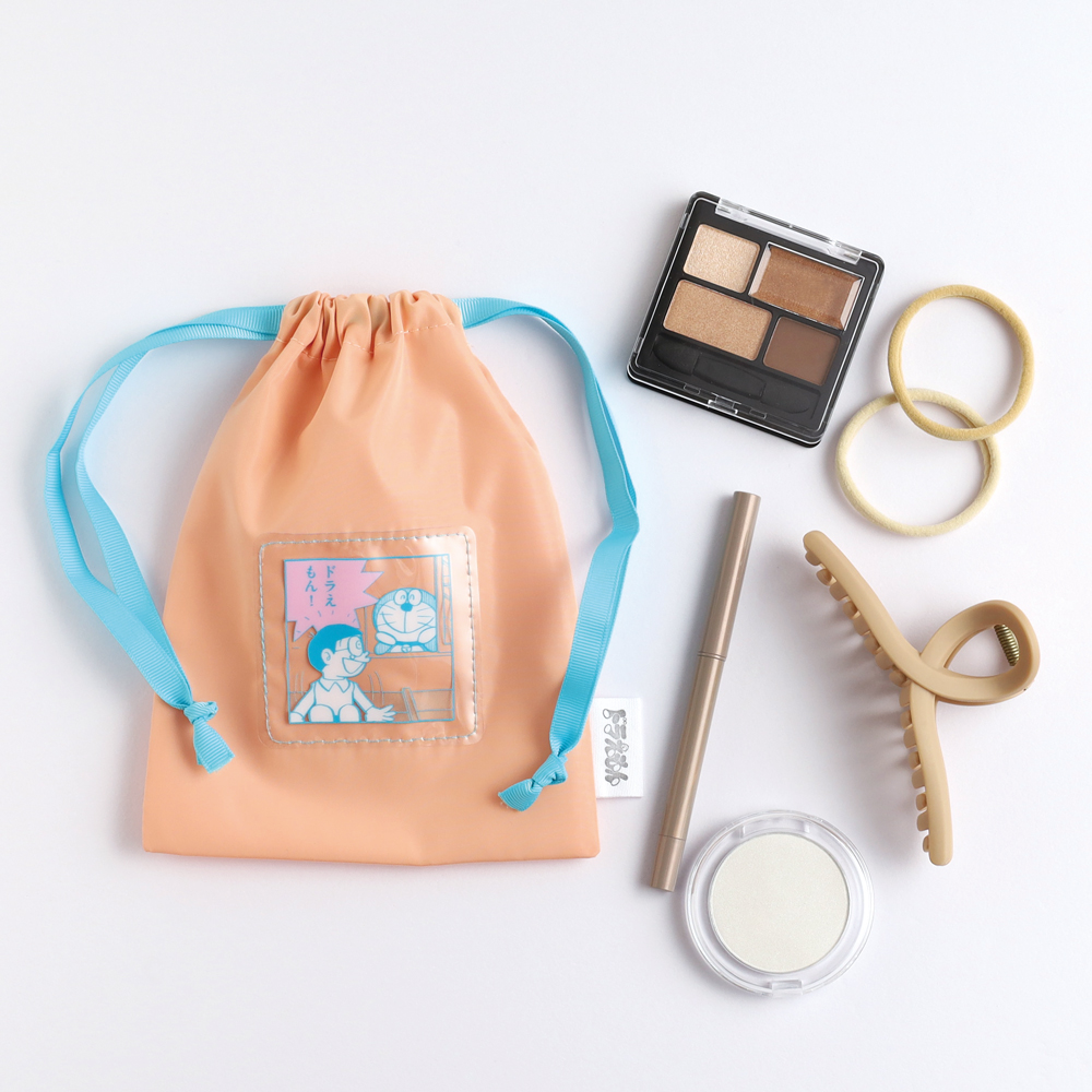 ドラえもん 巾着 （orange） | ドラえもん未来デパート オンライン