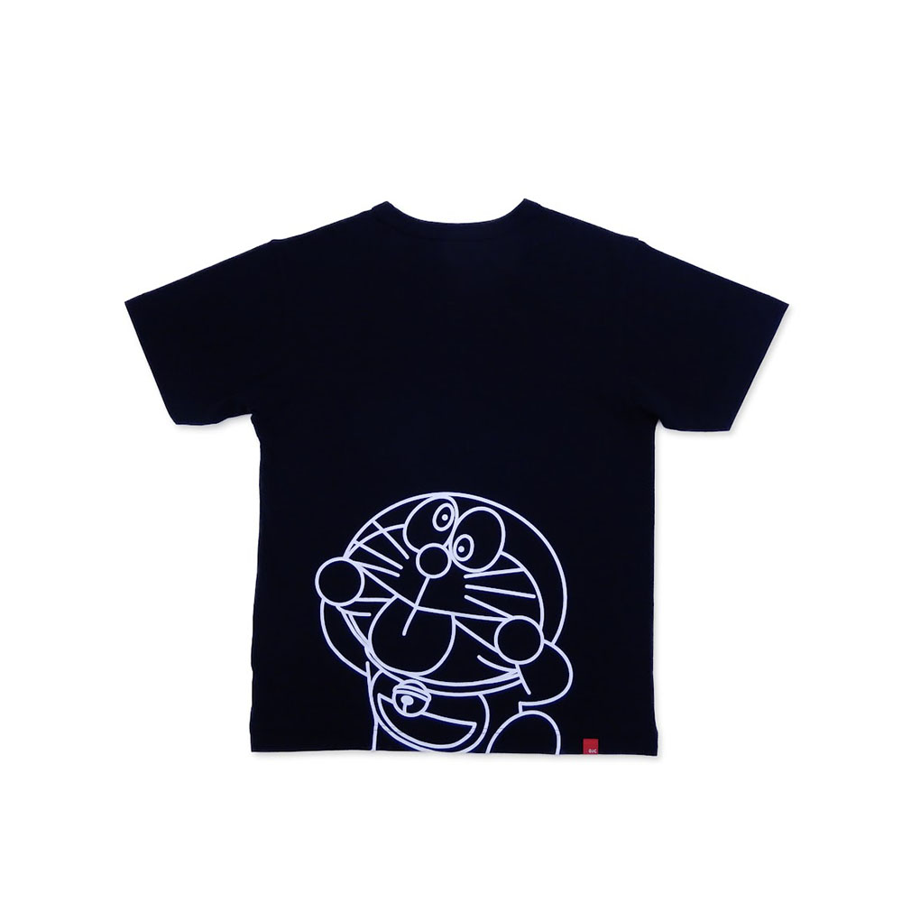 OJICO Tシャツ ドラえもん べー！／クロ ユニセックス M | ドラえもん