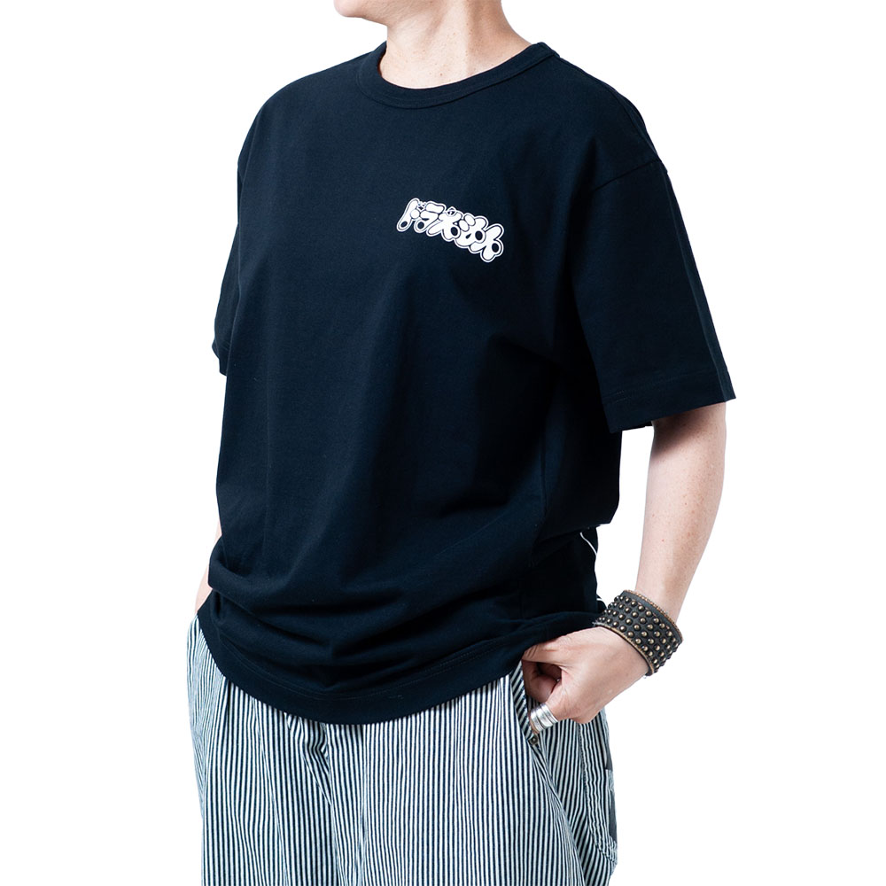 ドラえもん OJICO Tシャツ ドラえもん べー！／クロ ユニセックス L | ドラえもん