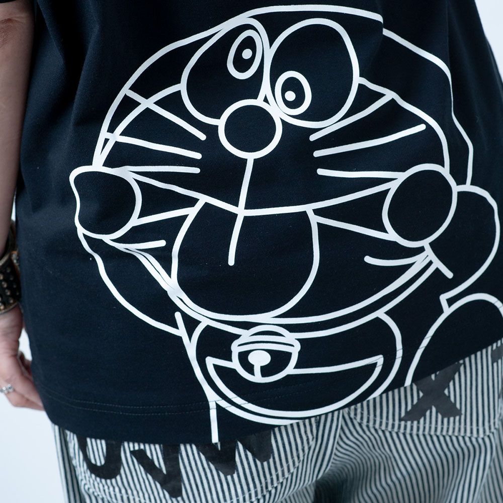 再値下ロデオレア？ドラえもんチュニック sanrio（サンリオ） ドラえもん ビッグ Tシャツ 膝丈 チュニック
