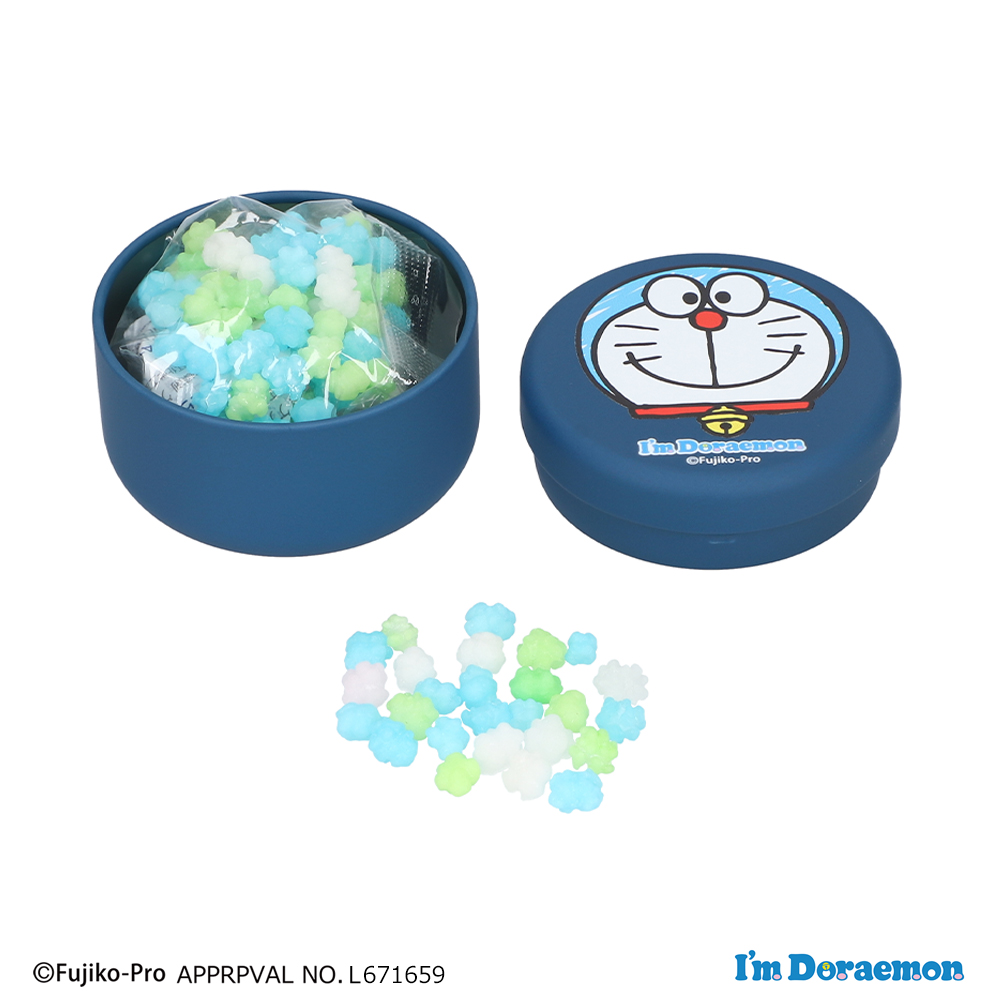 I'm Doraemon 金平糖缶（紺・顔） | ドラえもん未来デパート オンライン