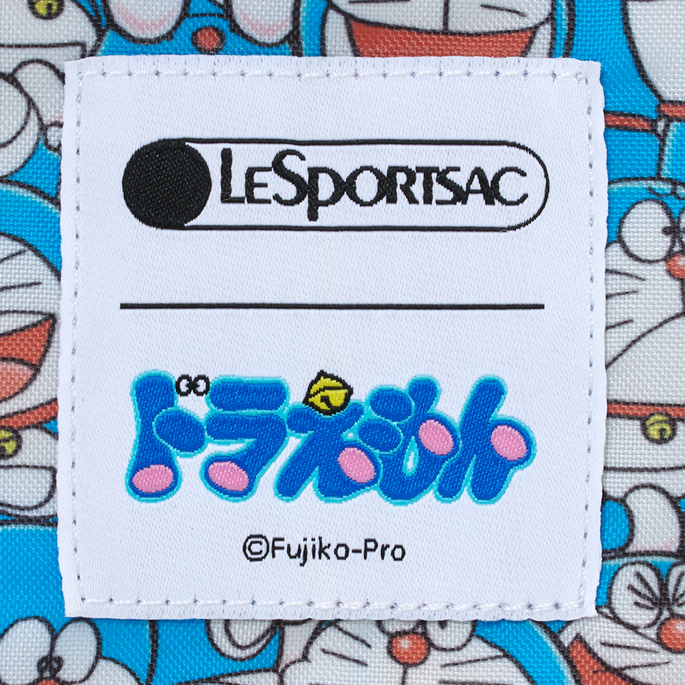 TWO HANDLE ZIP TOTE DORAEMON SILVER SHINE | ドラえもん未来デパート