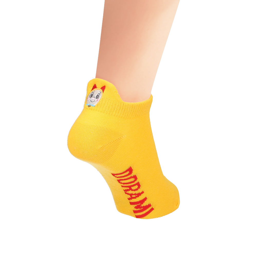 【未使用タグつき】どらみちゃんパーカ＆ショートパンツ&ルームソックス Fukuske（フクスケ） ドラミちゃん パペットソックス 23-25cm