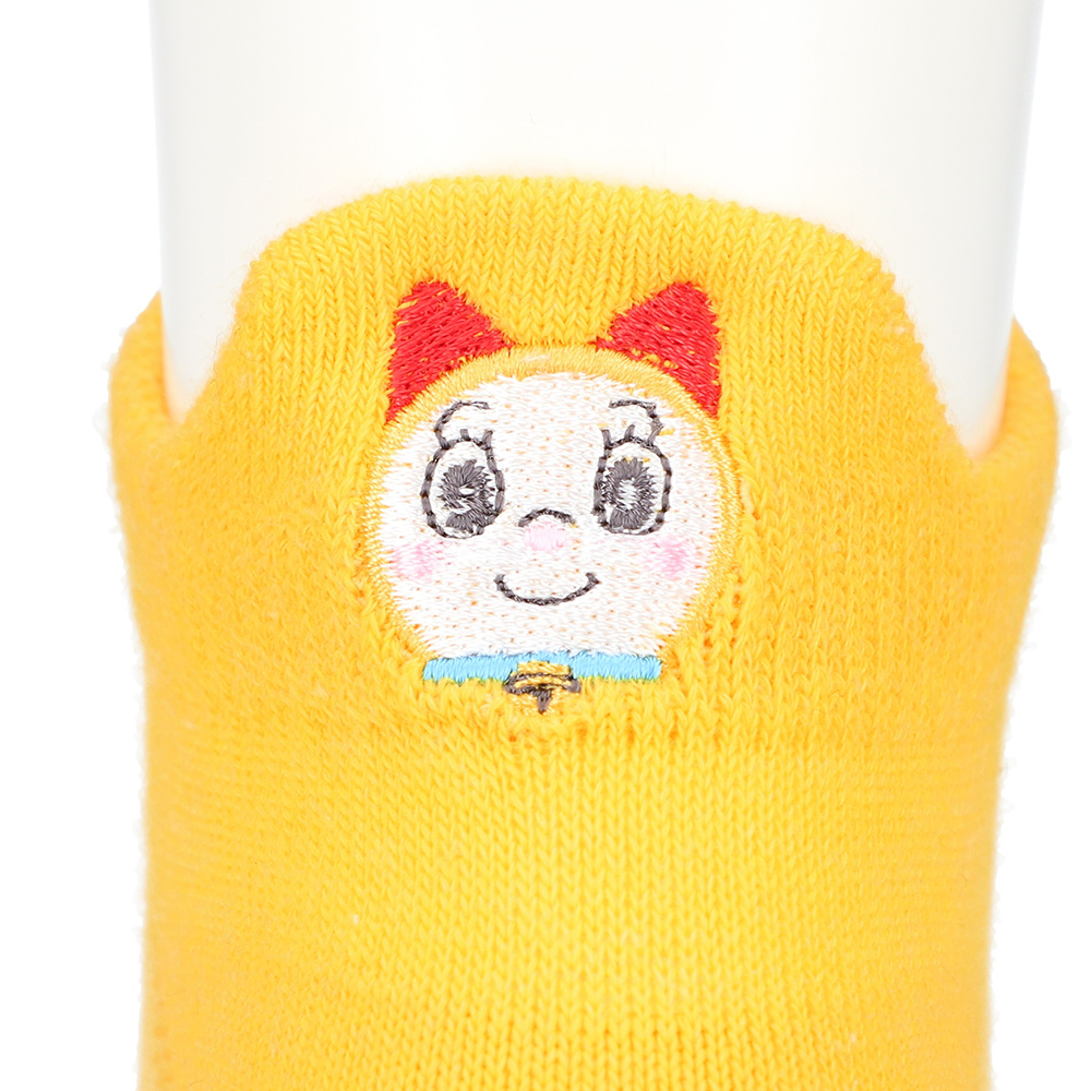 【未使用タグつき】どらみちゃんパーカ＆ショートパンツ&ルームソックス Fukuske（フクスケ） ドラミちゃん パペットソックス 23-25cm