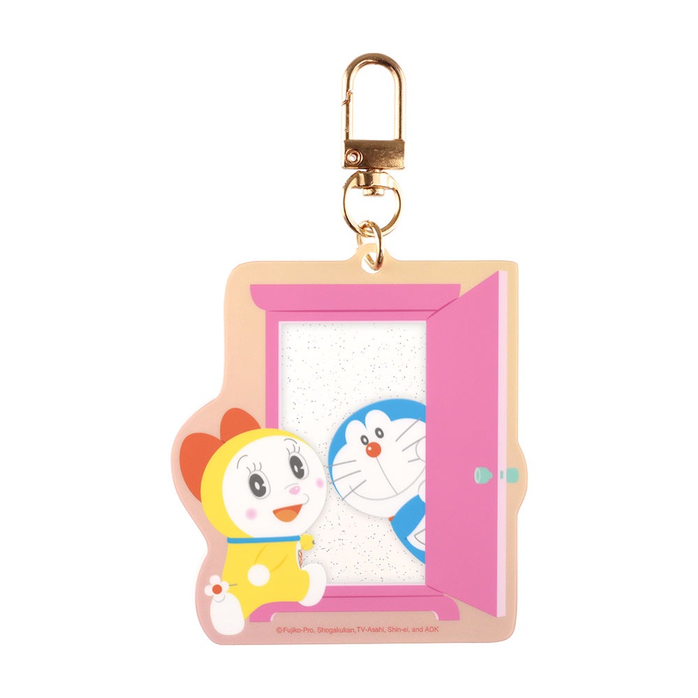 ドラえもんどこでもアクリルキーホルダードラえもん＆ドラミちゃん