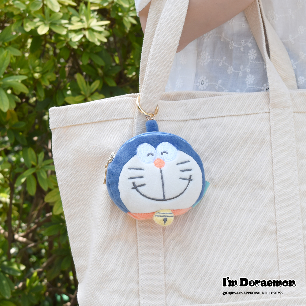 I'M DORAEMON ミニフェイスポーチ | ドラえもん未来デパート オンライン