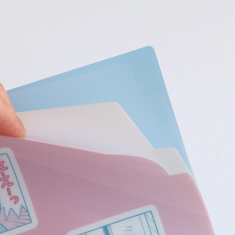 ドラえもん A5ポケットクリアファイル PINK | ドラえもん未来デパート