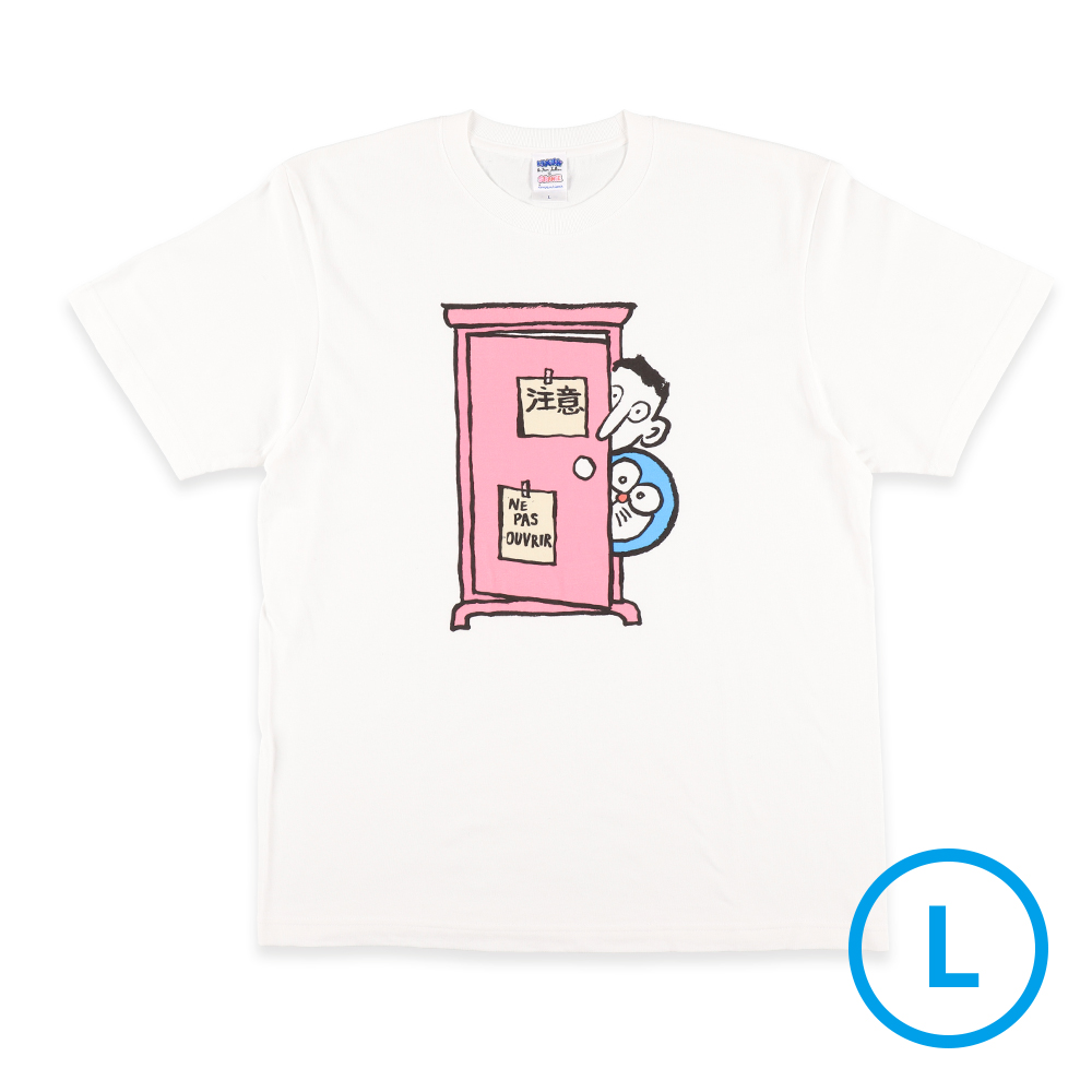 DORAEMON ＆ Jean Jullien T-SHIRT どこでもドア L | ドラえもん未来