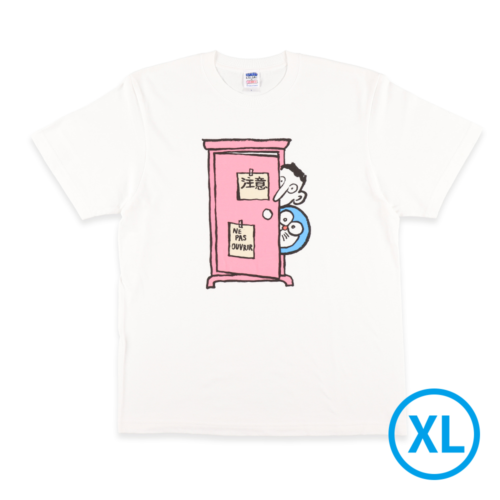 DORAEMON ＆ Jean Jullien T-SHIRT どこでもドア XL | ドラえもん未来