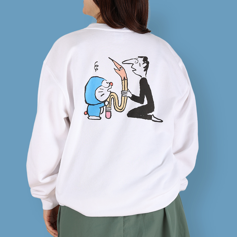 DORAEMON ＆ Jean Jullien SWEAT Drawing M | ドラえもん未来デパート