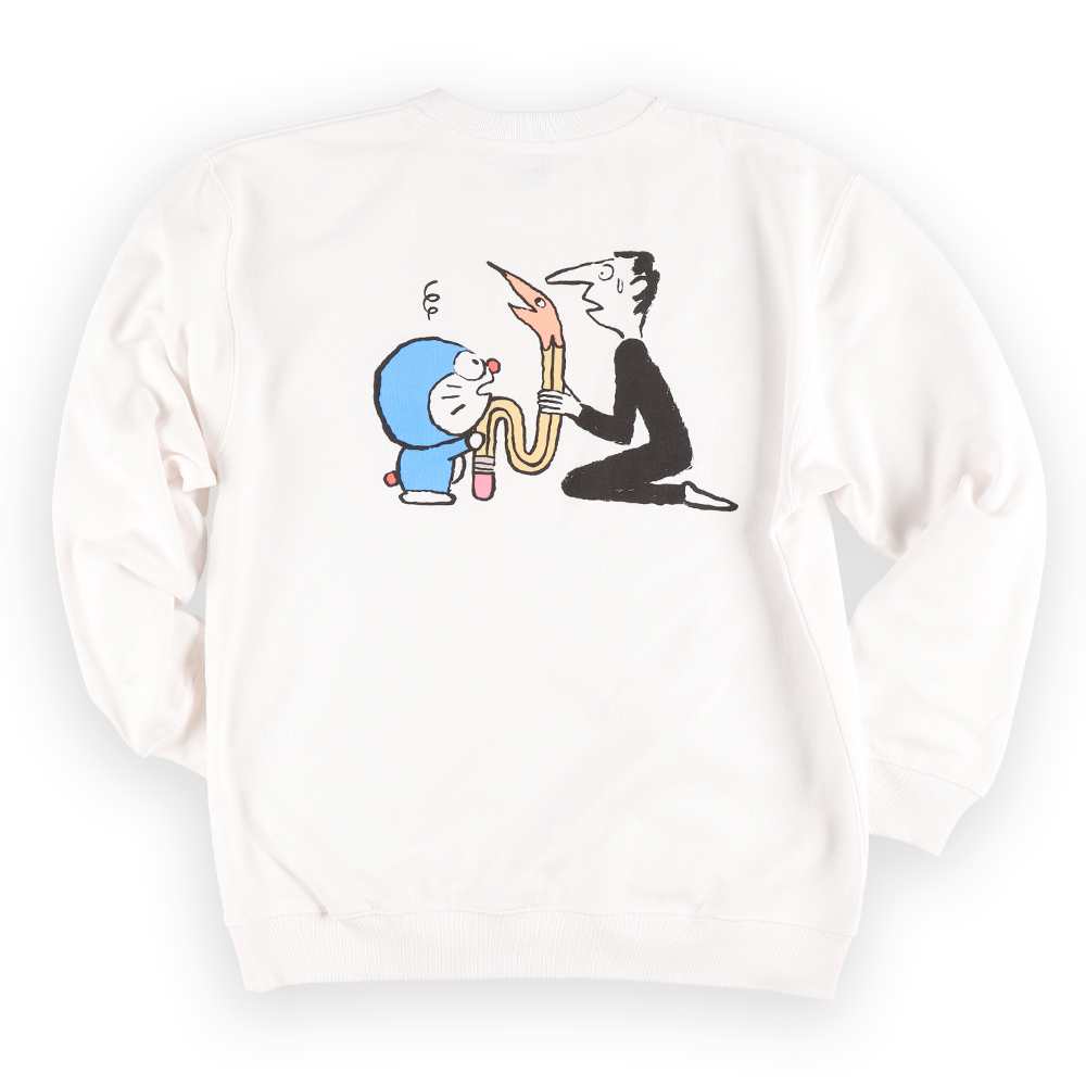 DORAEMON ＆ Jean Jullien SWEAT Drawing M | ドラえもん未来デパート
