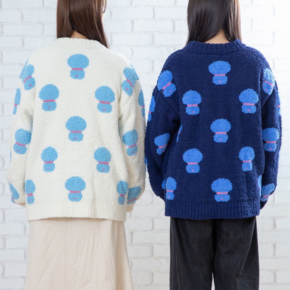 ドラえもん ふわふわカーディガン アイボリー | ドラえもん未来