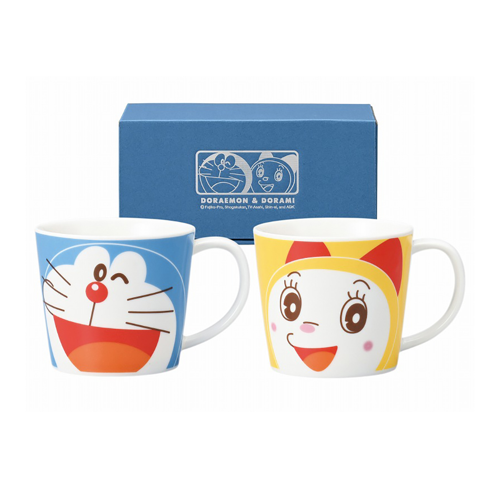 ドラえもん&ドラミフェイスペアマグセット | ドラえもん未来デパート