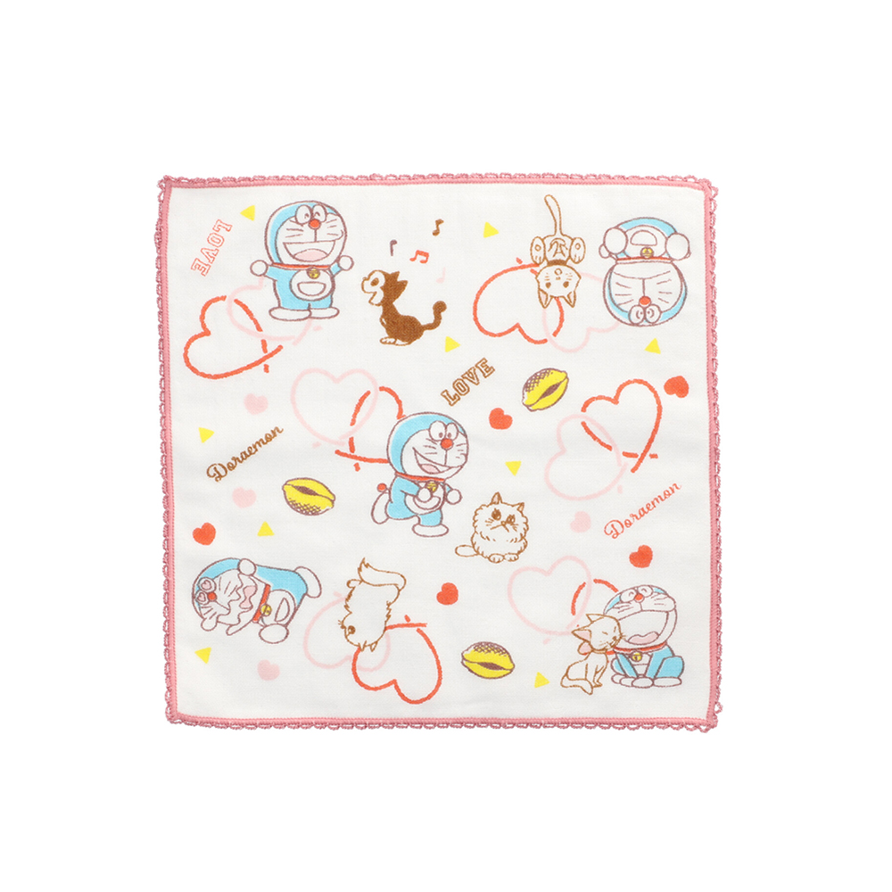 I LOVE CAT HEART ミニタオル | ドラえもん未来デパート オンライン