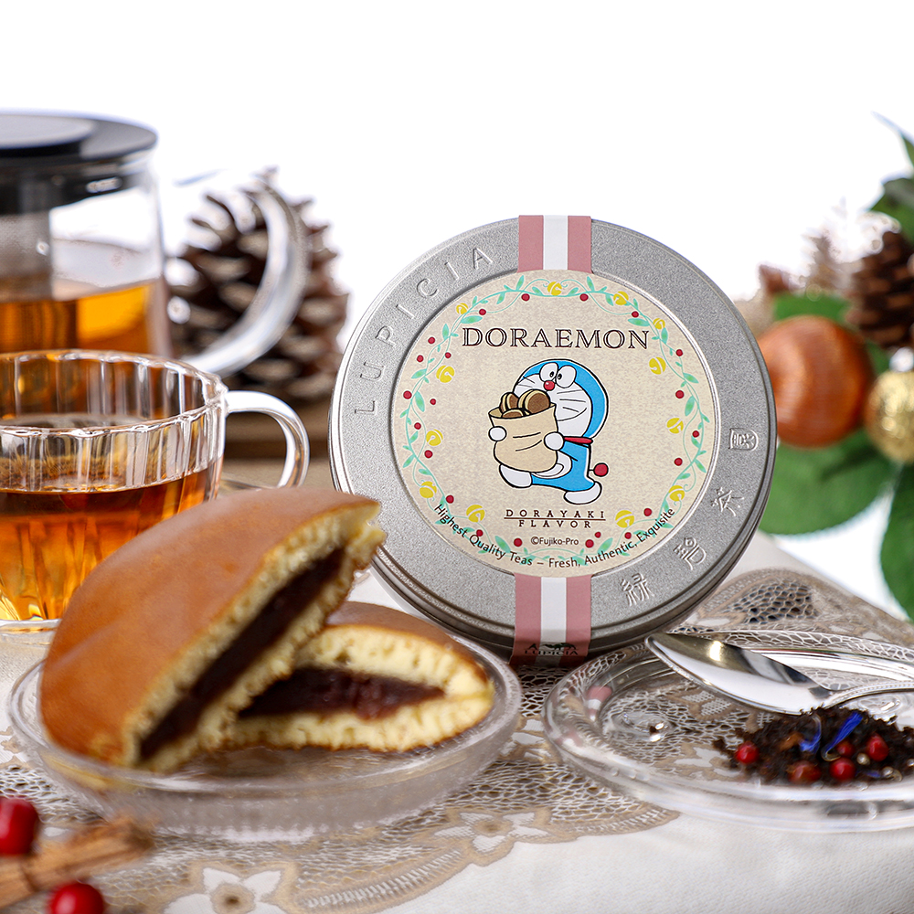 □ドラえもんルピシア茶葉缶 紅茶 どら焼き | ドラえもん未来デパート