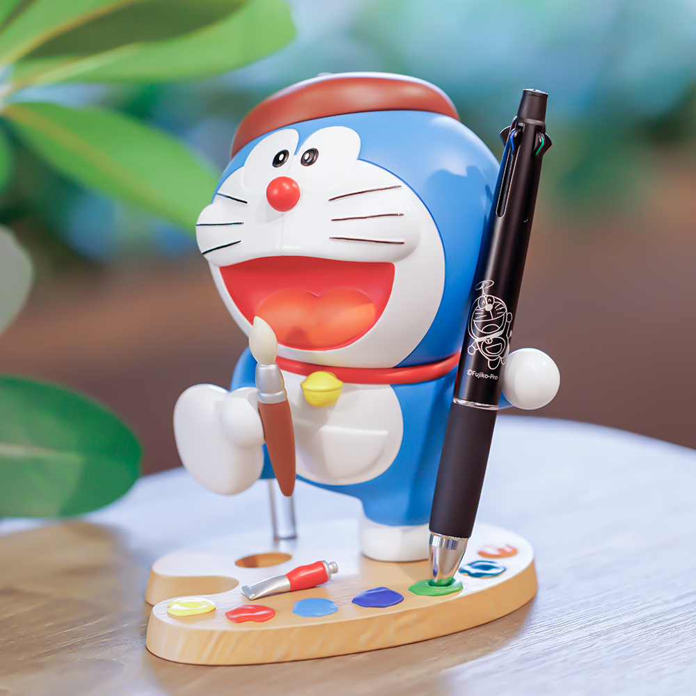 ○非売品 ドラえもん ペンスタンドラ 30周年記念 限定オリジナルグッズ ドラえもん未来デパート限定 ドラえもん ペン立て | ドラえもん未来