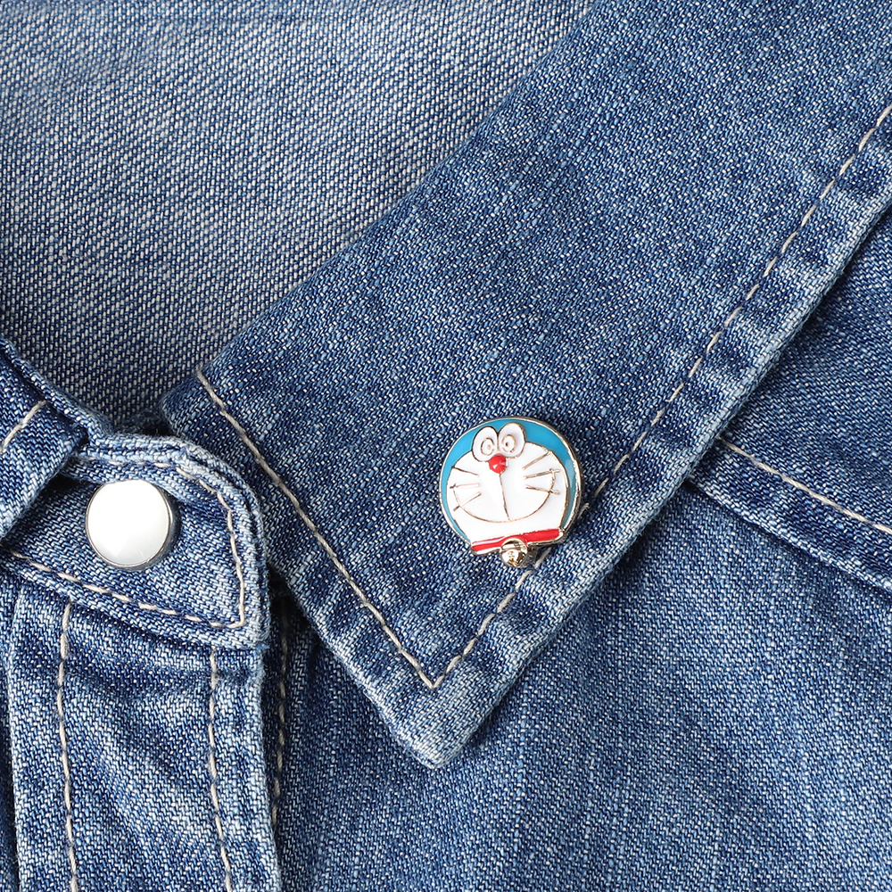 デコレーションピンバッジ ドラえもん びっくり | ドラえもん未来