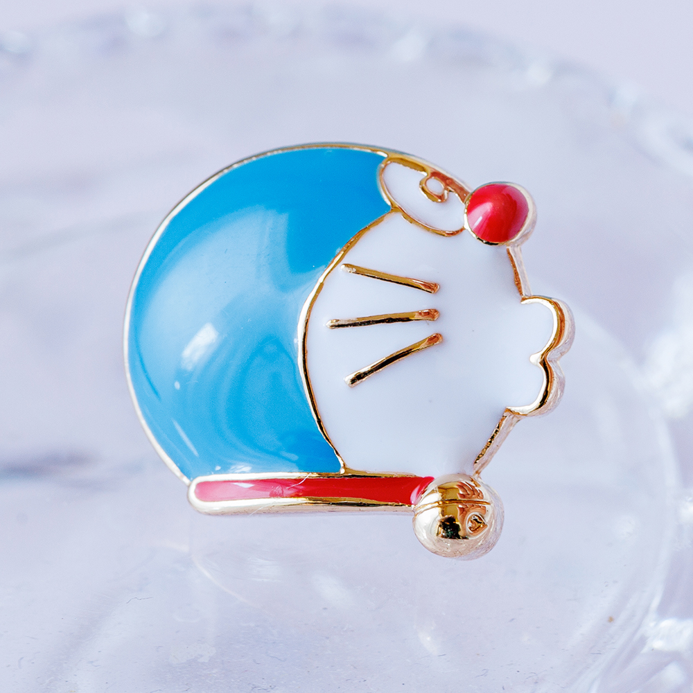 デコレーションピンバッジ ドラえもん 横顔 | ドラえもん未来デパート