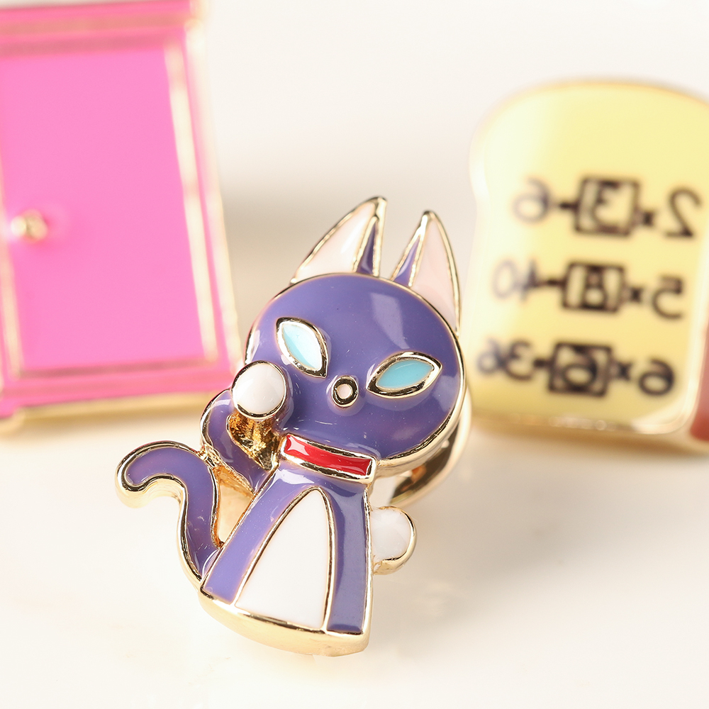 デコレーションピンバッジ カムカムキャット | ドラえもん未来デパート