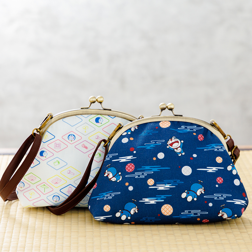 ドラえもん がま口ショルダーバッグ ひし形 | ドラえもん未来デパート