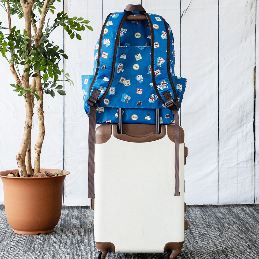 ドラえもん 折りたたみバックパック Enjoy Your Trip! | ドラえもん