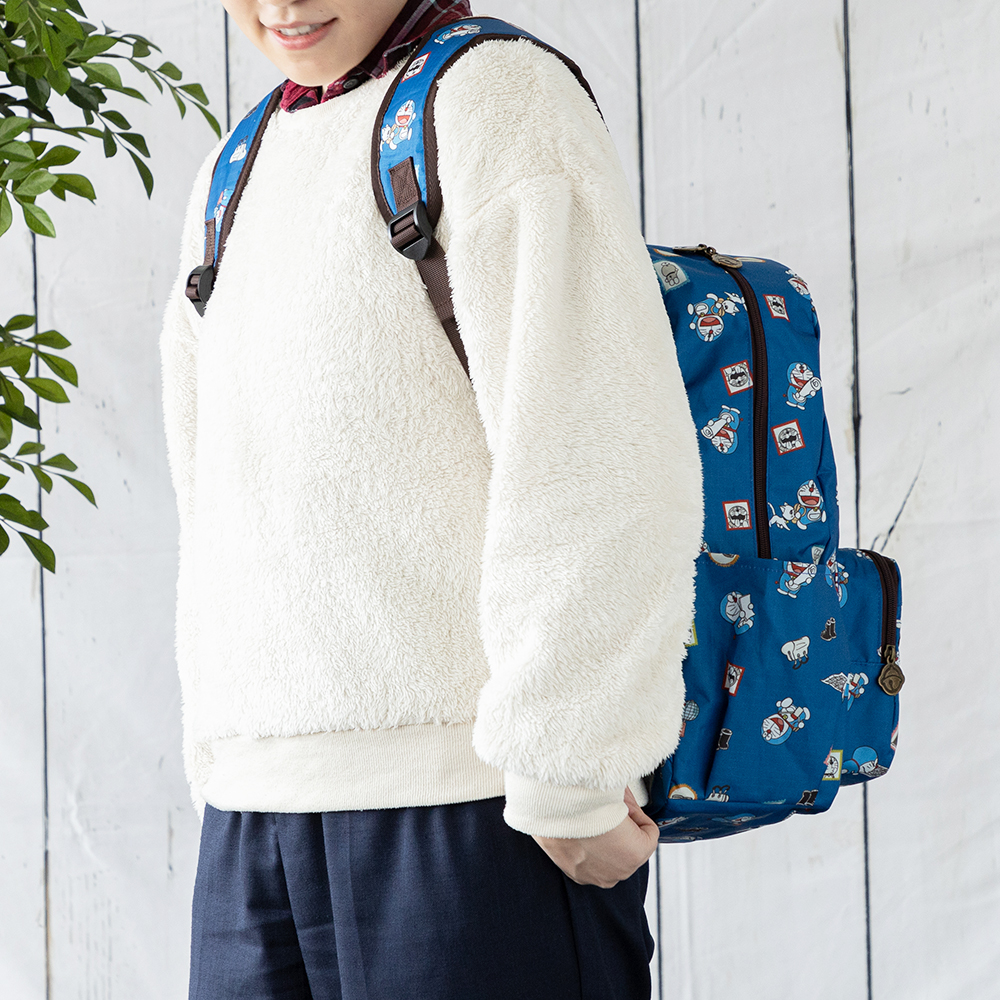 ドラえもん 折りたたみバックパック Enjoy Your Trip! | ドラえもん