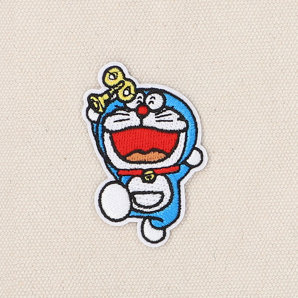 ドラえもん 大長編 刺繍ワッペンステッカー のび太のねじ巻き都市