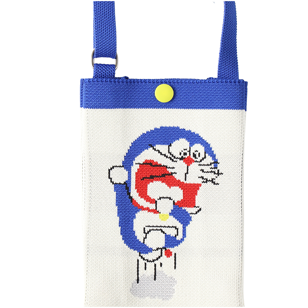 THE DORAEMON STORE オリジナル ニットジャカードミニショルダーバッグ
