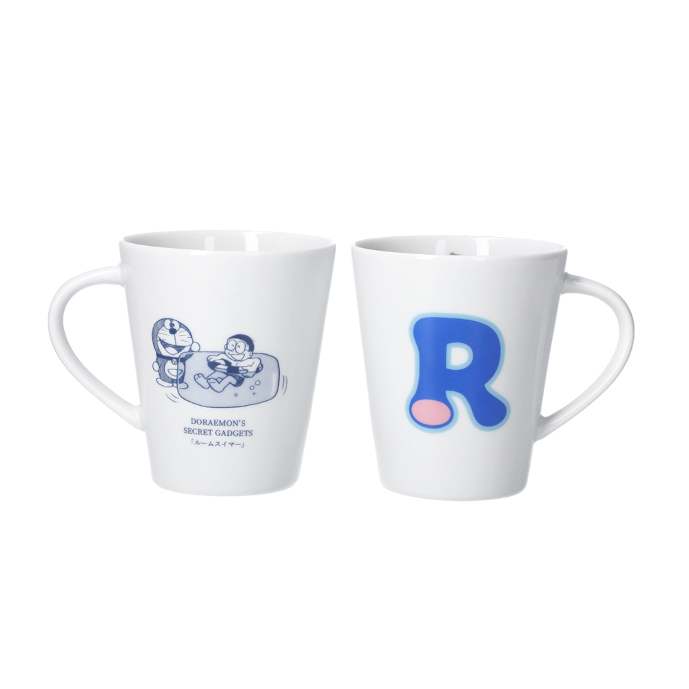 ドラえもん未来デパートオリジナル マグカップ ドラ文字アルファベット
