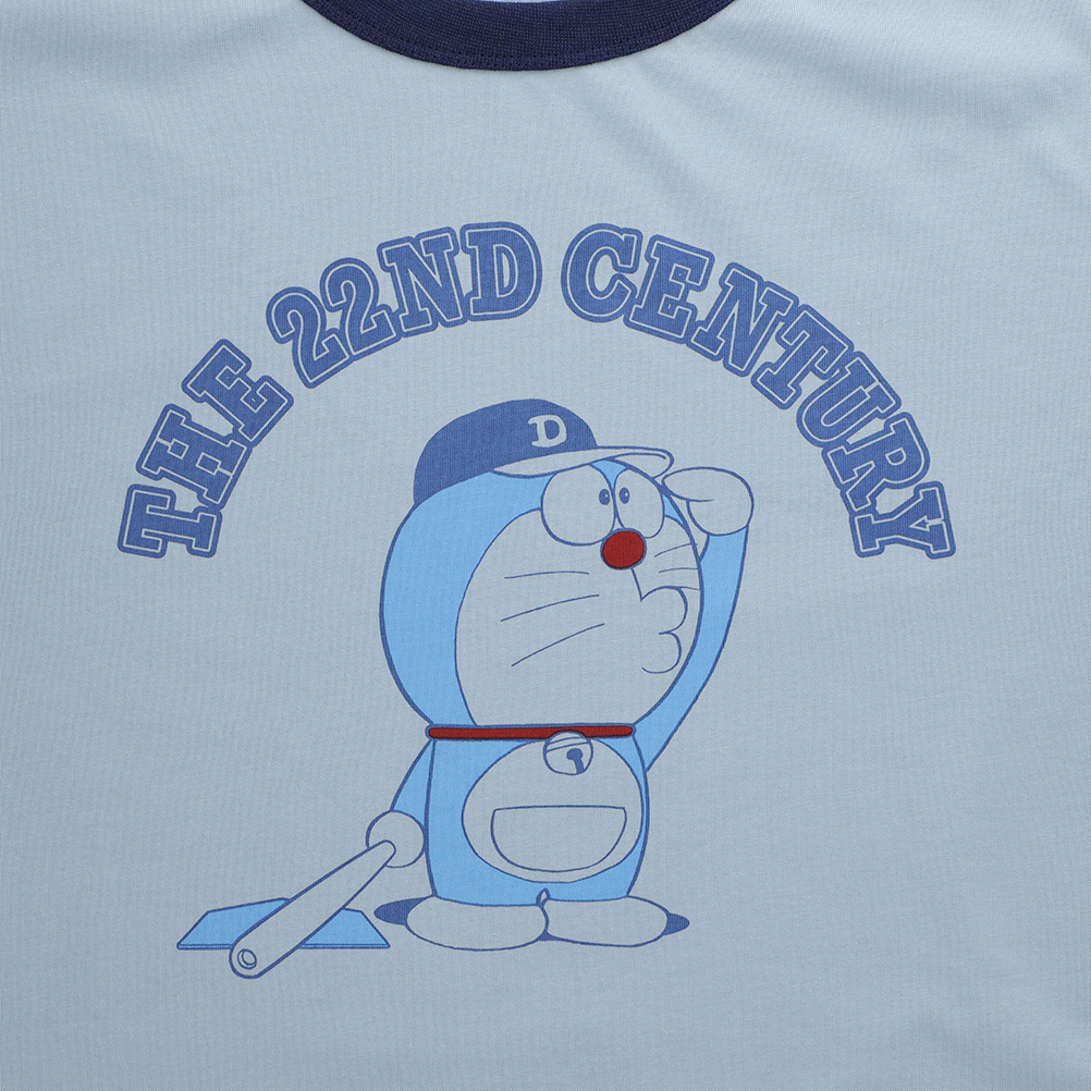 ドラえもんページ THE DORAEMON STORE オリジナル リンガーTシャツ THE 22ND CENTURY