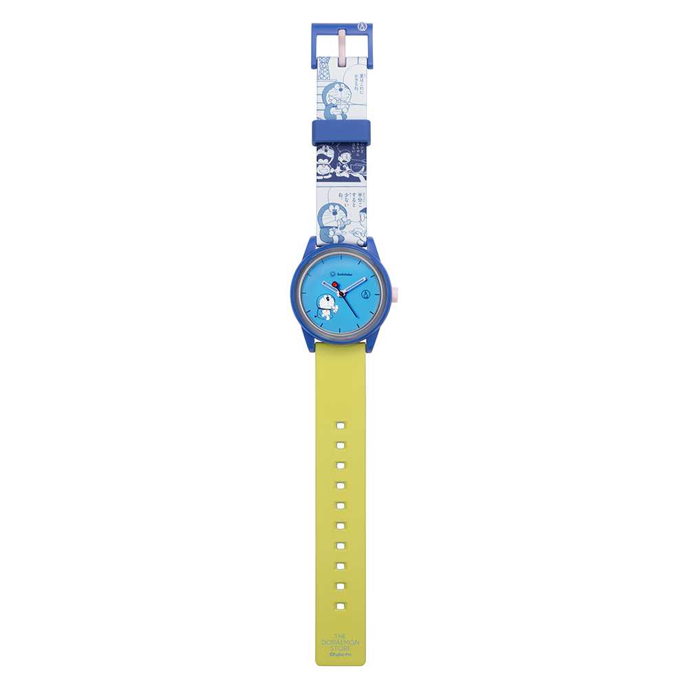 THE DORAEMON STORE オリジナル腕時計 Q&Q SmileSolar ブルー