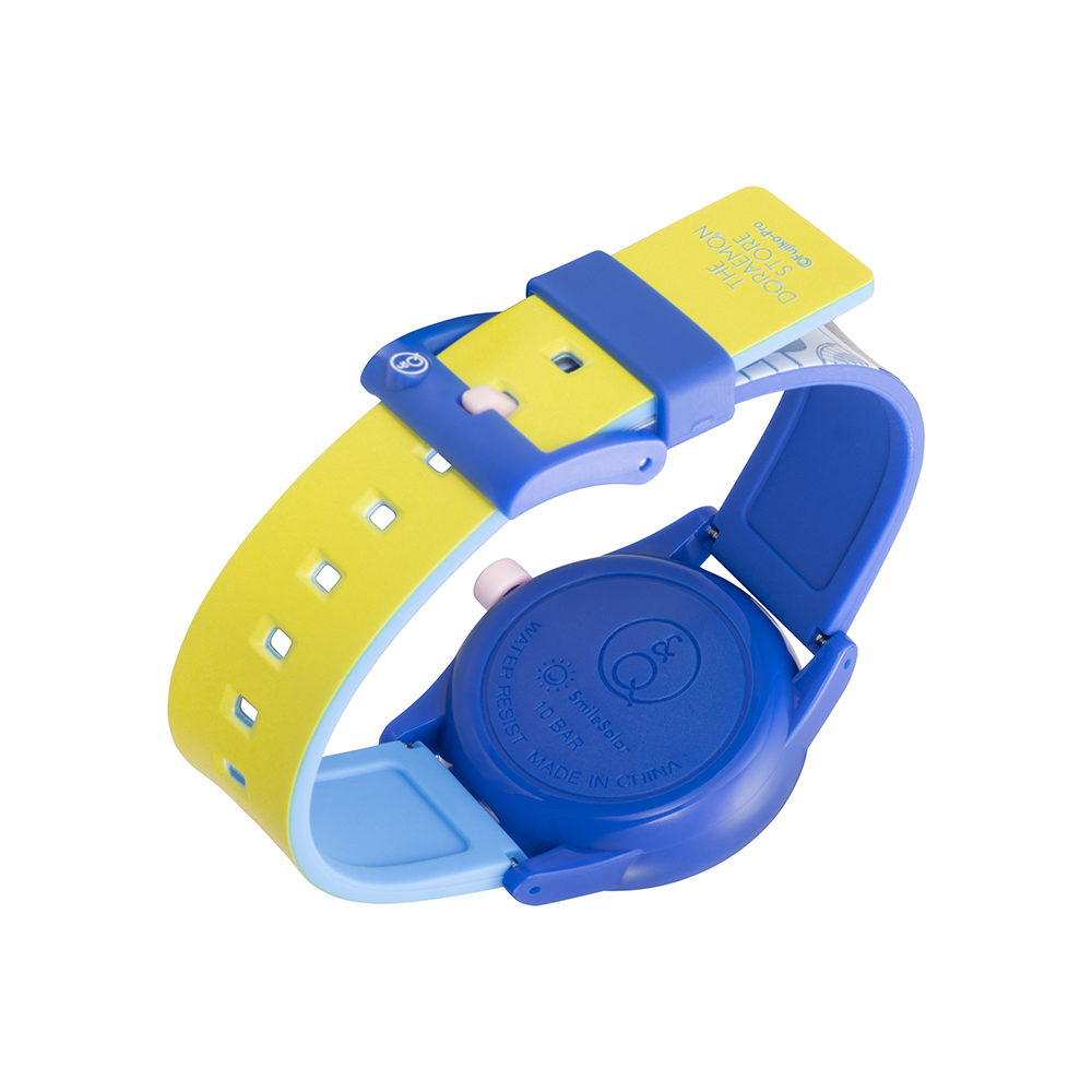 THE DORAEMON STORE オリジナル腕時計 Q&Q SmileSolar ブルー