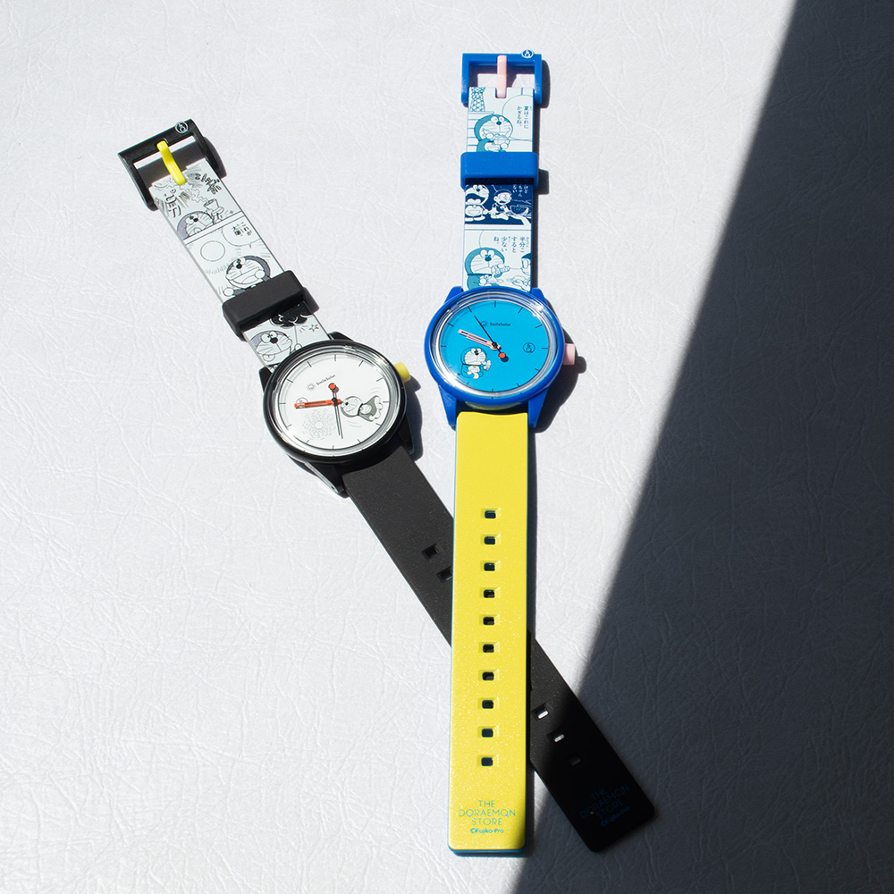 THE DORAEMON STORE オリジナル腕時計 Q&Q SmileSolar ブラック