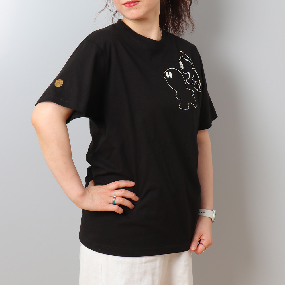 もん様オーダー THE DORAEMON STORE オリジナル 蓄光Tシャツ タイムマシン S
