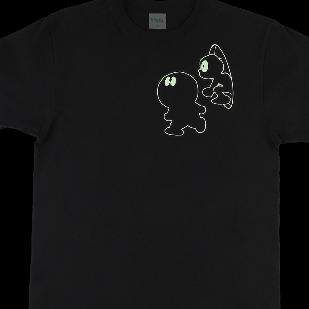 THE DORAEMON STORE オリジナル 蓄光Tシャツ タイムマシン M