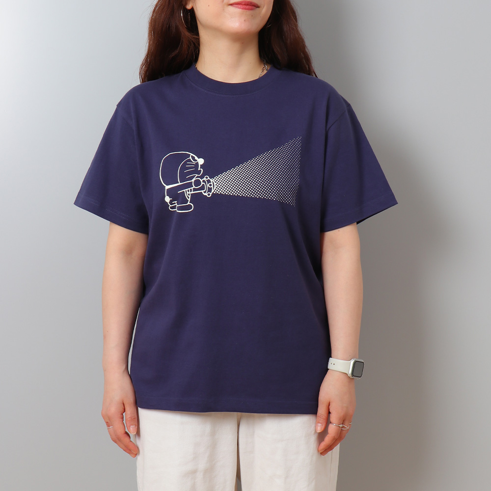 THE DORAEMON STORE オリジナル 蓄光Tシャツ スモールライト L 