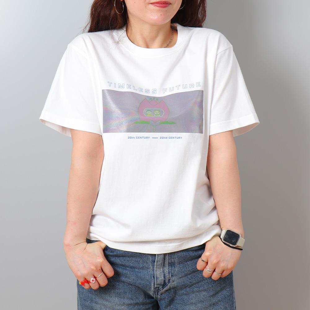 THE DORAEMON STORE オリジナル リフレクターTシャツ ドラミ ホワイト