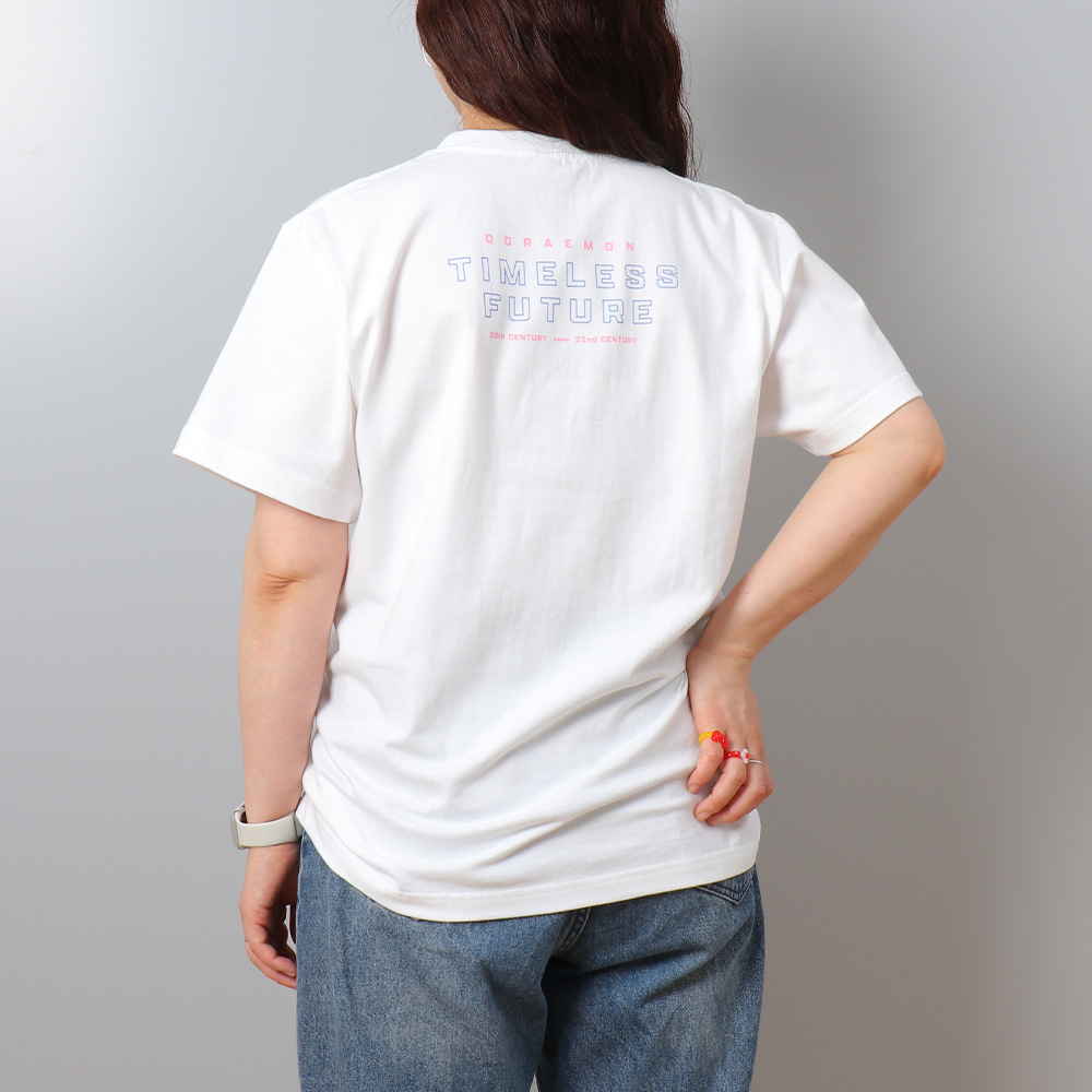 THE DORAEMON STORE オリジナル リフレクターTシャツ ドラミ ホワイト