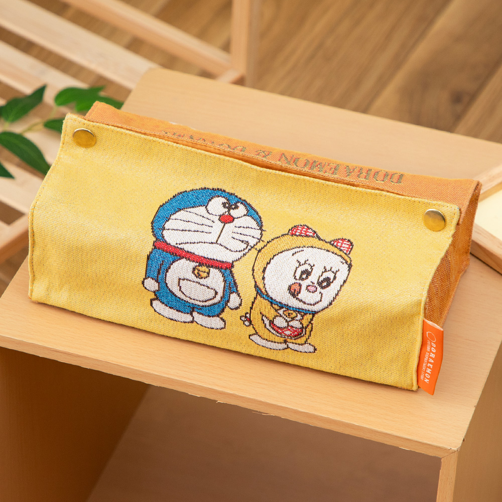 ドラえもん未来デパートオリジナル テッシュカバー ドラえもんとドラミ