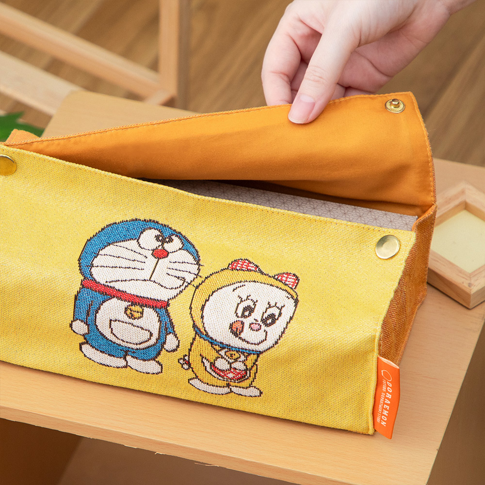 ドラえもん未来デパートオリジナル テッシュカバー ドラえもんとドラミ