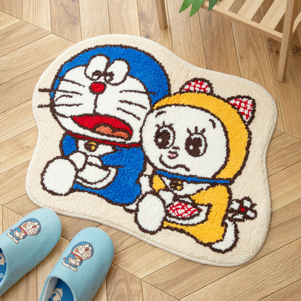 ドラえもん未来デパートオリジナル ラグ ドラえもんとドラミ