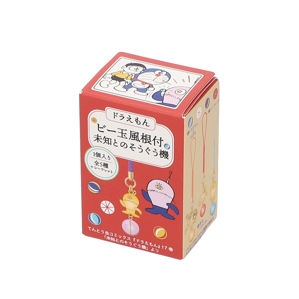 ドラえもん ビー玉風根付 未知とのそうぐう機【6パック入り