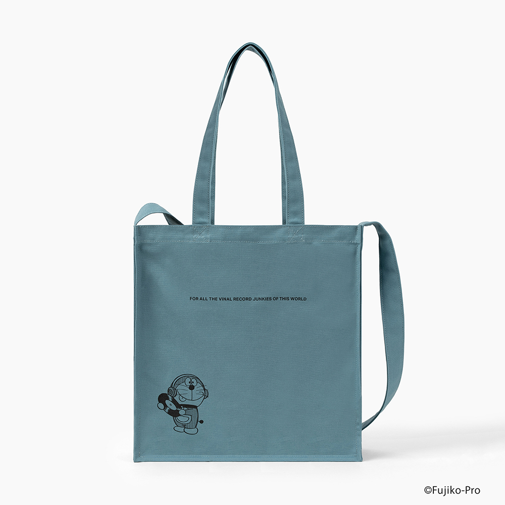 LAD MUSICIAN ネイビー 円形ショルダーバッグ DORAEMON / LAD MUSICIAN RECORD SHOULDER BAG BLUE GRAY | ドラえもん