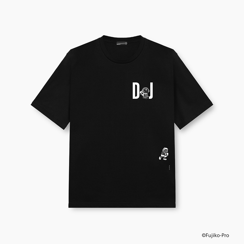 DORAEMON / LAD MUSICIAN T-SHIRT DJ BLACK | ドラえもん未来デパート