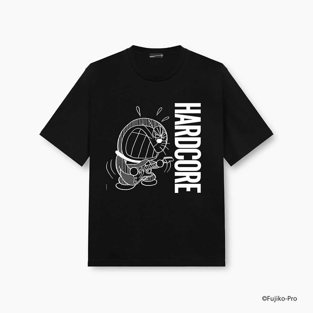 DORAEMON / LAD MUSICIAN T-SHIRT HARDCORE BLACK | ドラえもん未来