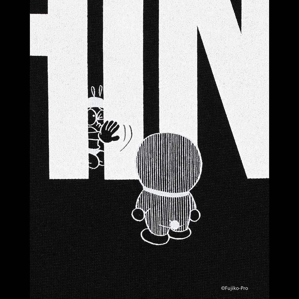 DORAEMON / LAD MUSICIAN T-SHIRT NOTHING BLACK | ドラえもん未来 