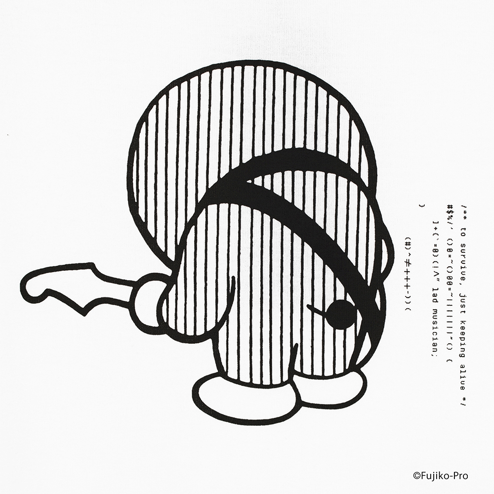 どらえもん DORAEMON / LAD MUSICIAN T-SHIRT SHOEGAZER DORAEMON WHITE