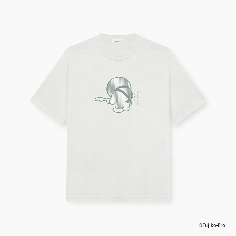 DORAEMON / LAD MUSICIAN T-SHIRT SHOEGAZER DORAEMON BONE WHITE 